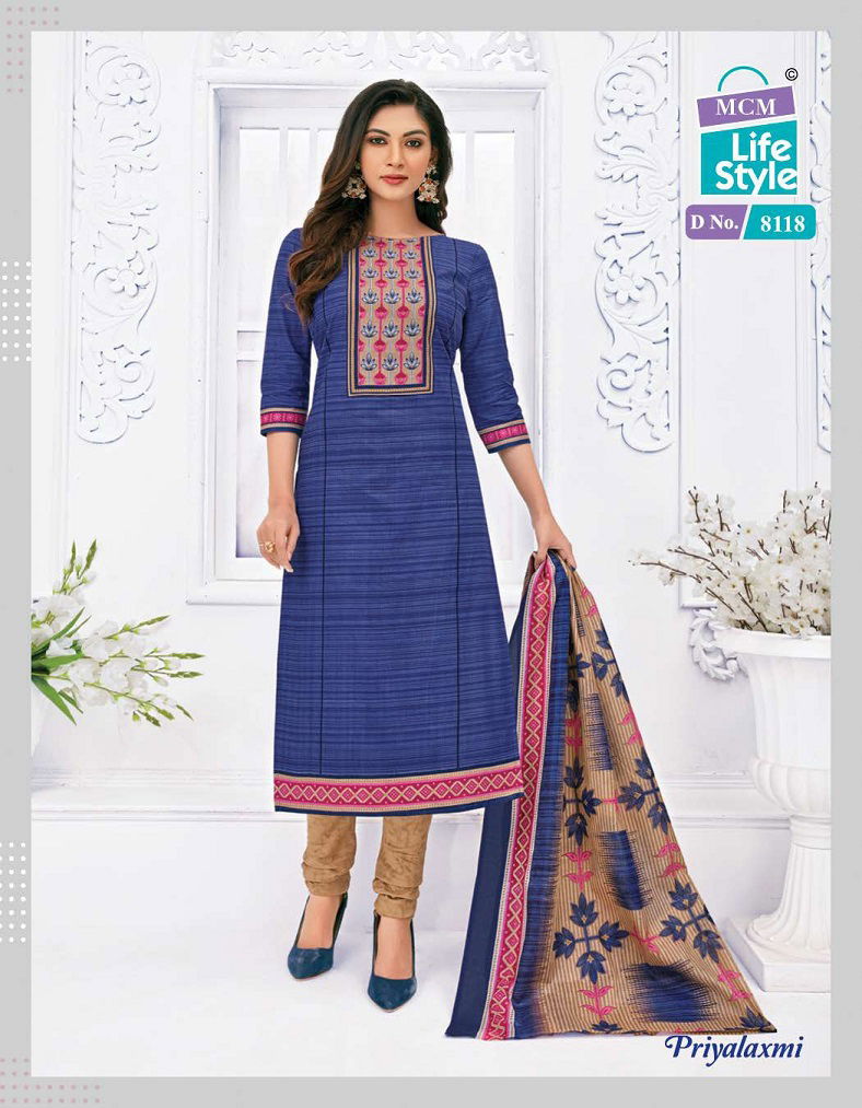 Mcm Lifestyle Priyalaxmi 22 Casual Daily Wear Cotton Printed Dress Material Collection